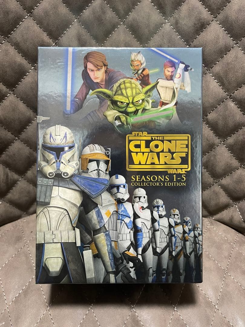 スターウォーズ　クローンウォーズ　シーズン1-5 コレクターズエディションDVD