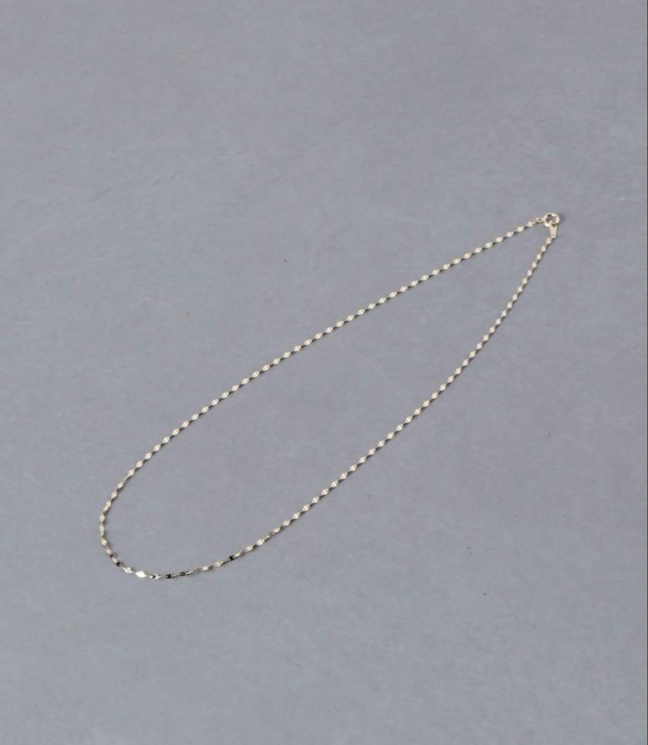 ＜les bonbon＞10Kヴィクトリア チェーンネックレス