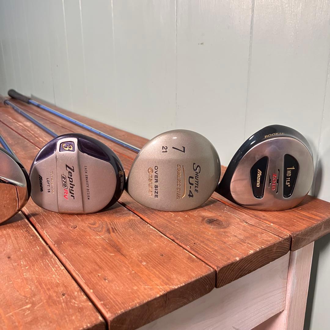 【ゴルフ始める方にも♪】メンズゴルフクラブセット 多様なモデル