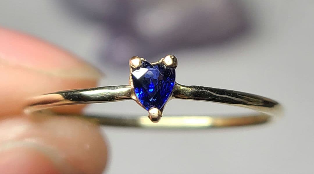 Miki PROFIA★スリランカ産ブルーサファイア★リングオーダー