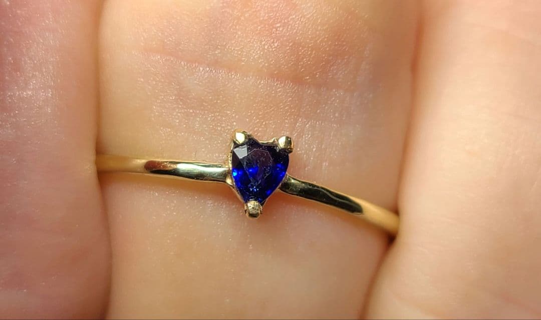 Miki PROFIA★スリランカ産ブルーサファイア★リングオーダー