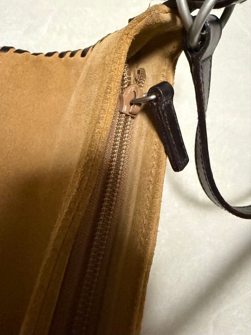 レア Ralph Lauren スエード ハンドバッグ