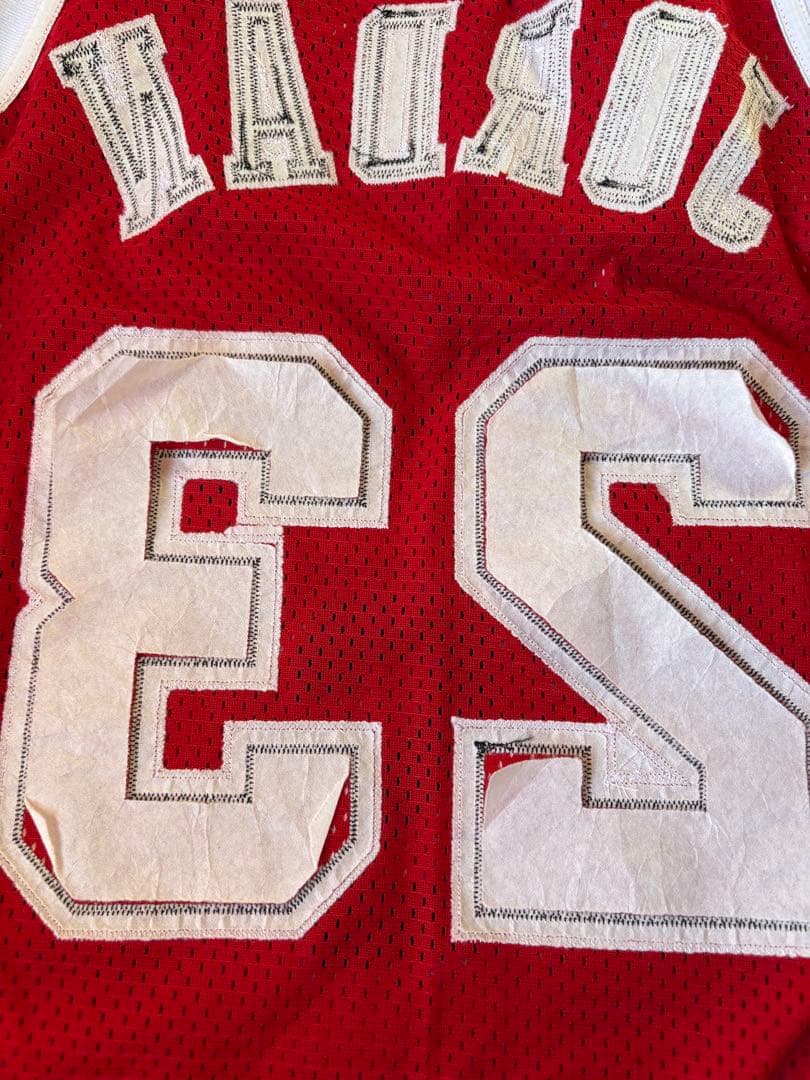 マイケルジョーダンChicago Bulls レプリカゲームジャージ　サイズ44