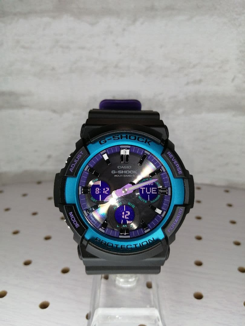 カシオ　G-shock GAW-100BL 洗浄済み　超美品