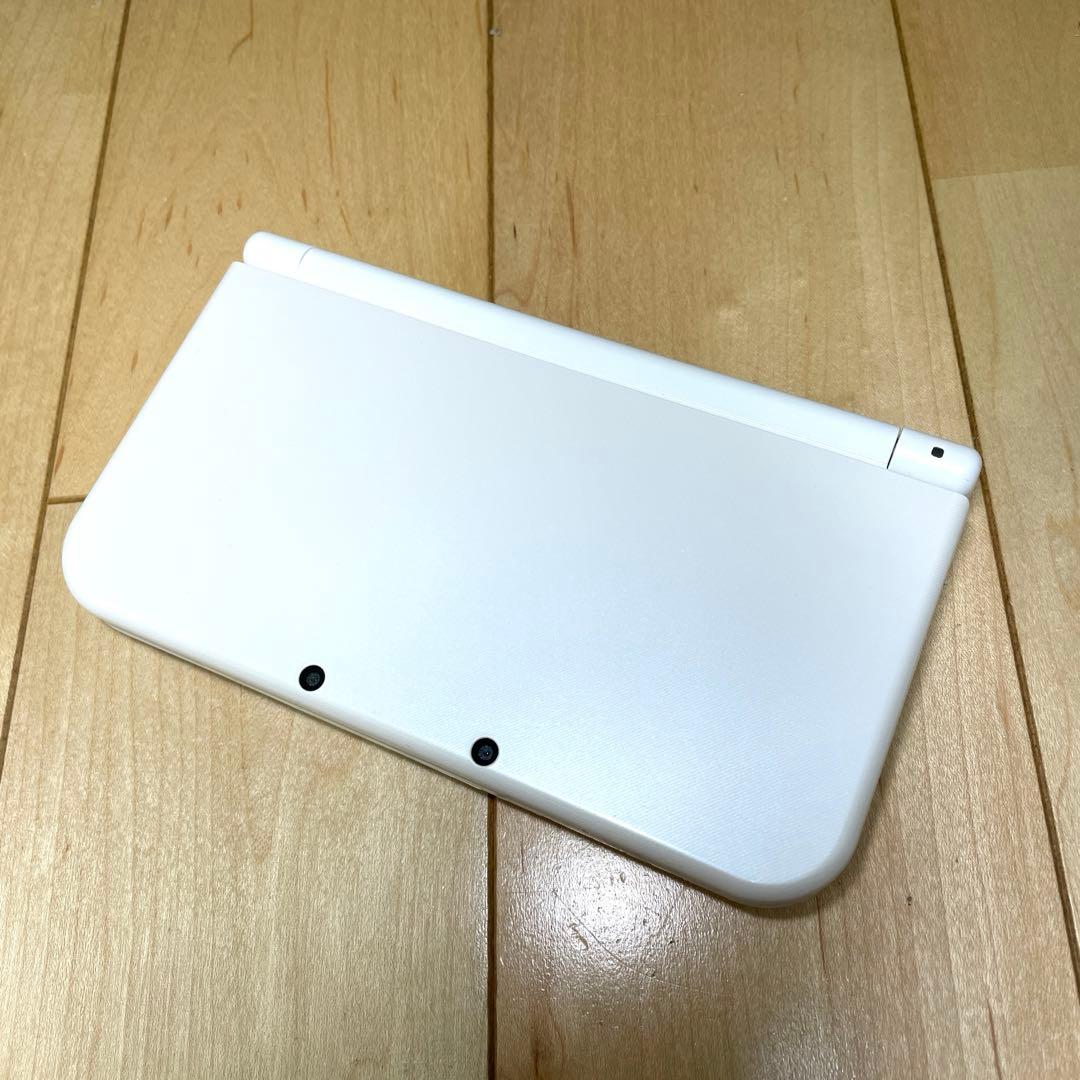 【画面ヤケあり】Newニンテンドー3DSLL パールホワイト