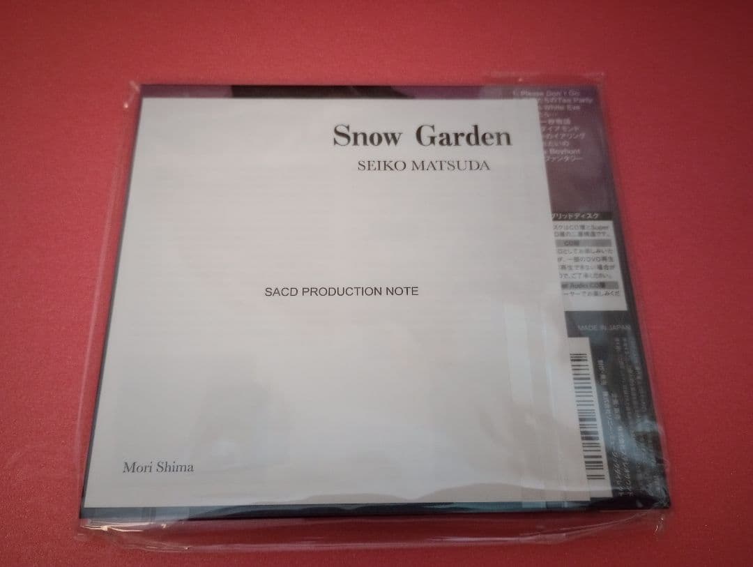 【未開封・新品】松田聖子『 Garden』SACD