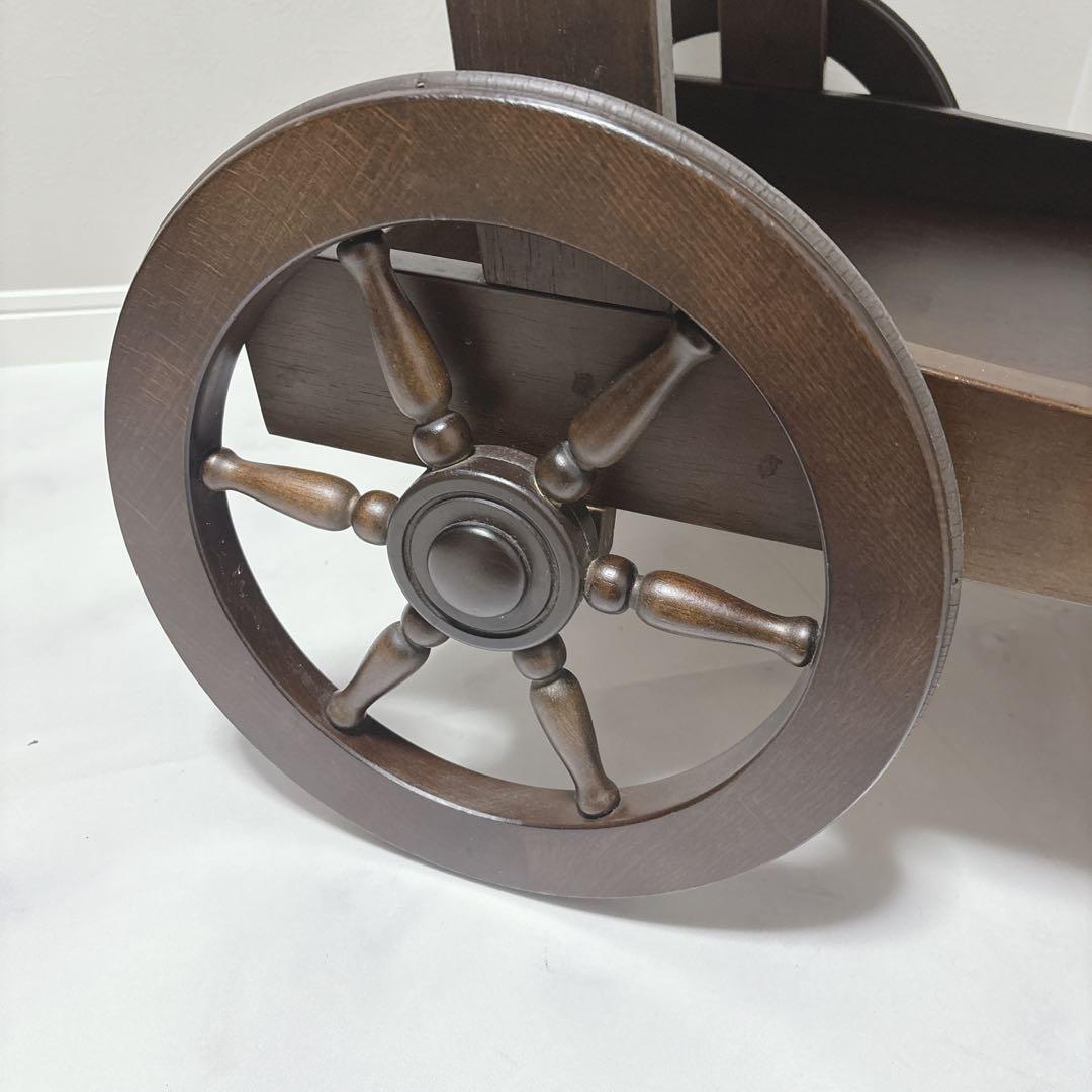 karimoku カリモク キッチンワゴン ヴィンテージ　店舗 オブジェ　極美品