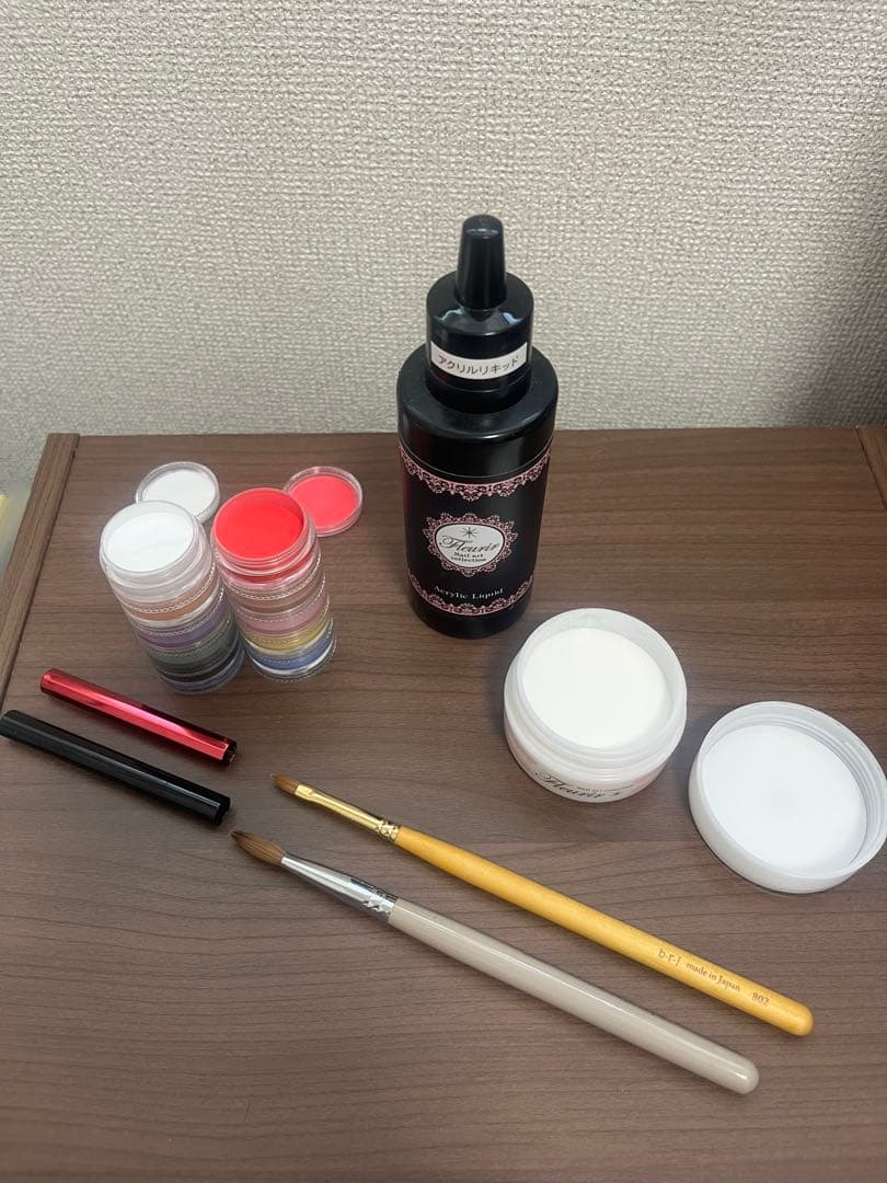 お値段交渉OK⭐︎アクリル⭐︎ネイリスト検定1級セット