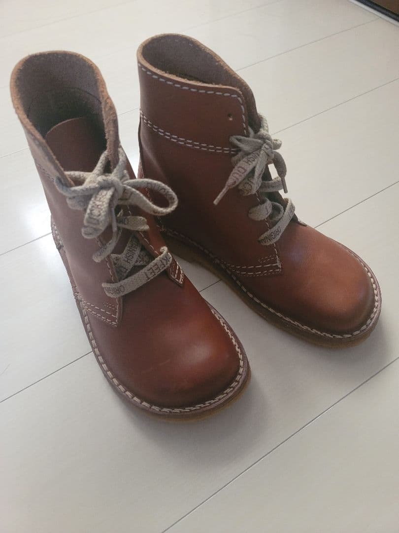 duckfeet danske ブラウン レザー ワークブーツ サイズ38