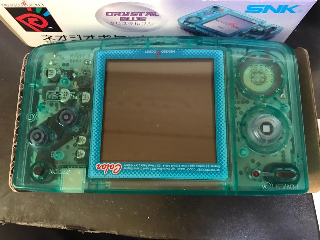 SNK ネオジオポケットカラーNクリスタルブルー  希少品