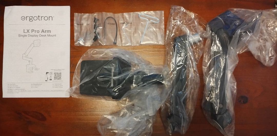 ERGOTRON エルゴトロン 新 LX Pro モニターアーム デスクマウント