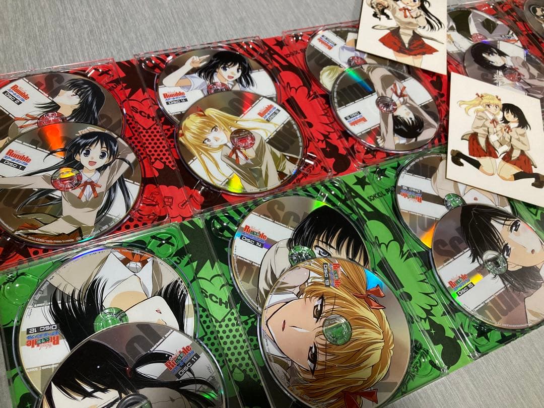 値下げしました！スクールランブル　DVD box