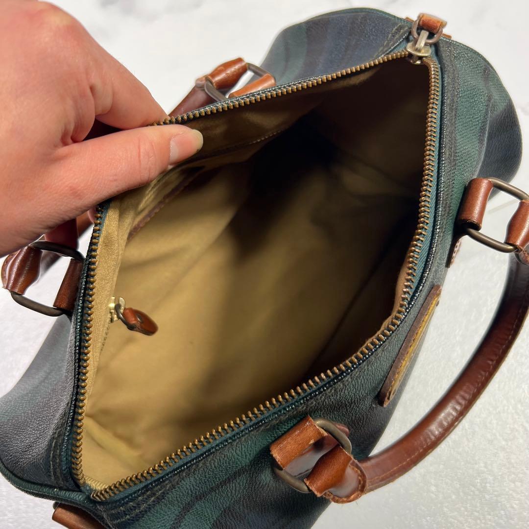 ポロ ラルフローレン ミニ ボストンバッグ ブラックウォッチ ハンドバッグ