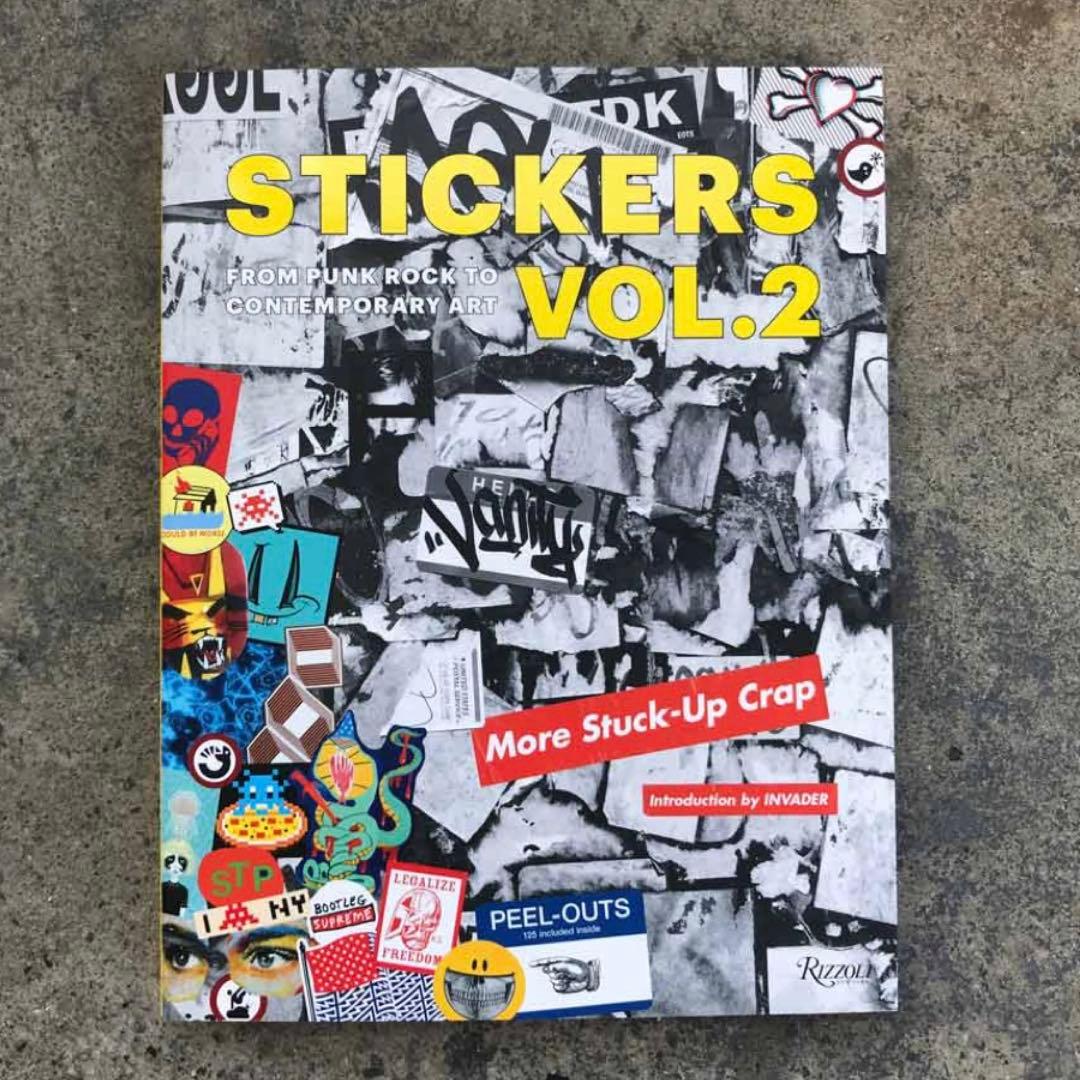 新品 洋書 DB Burkeman Stickers Vol. 2 Art