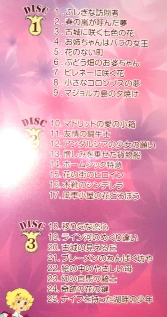 想い出のアニメライブラリー 第15集 花の子ルンルン DVD-BOX セット