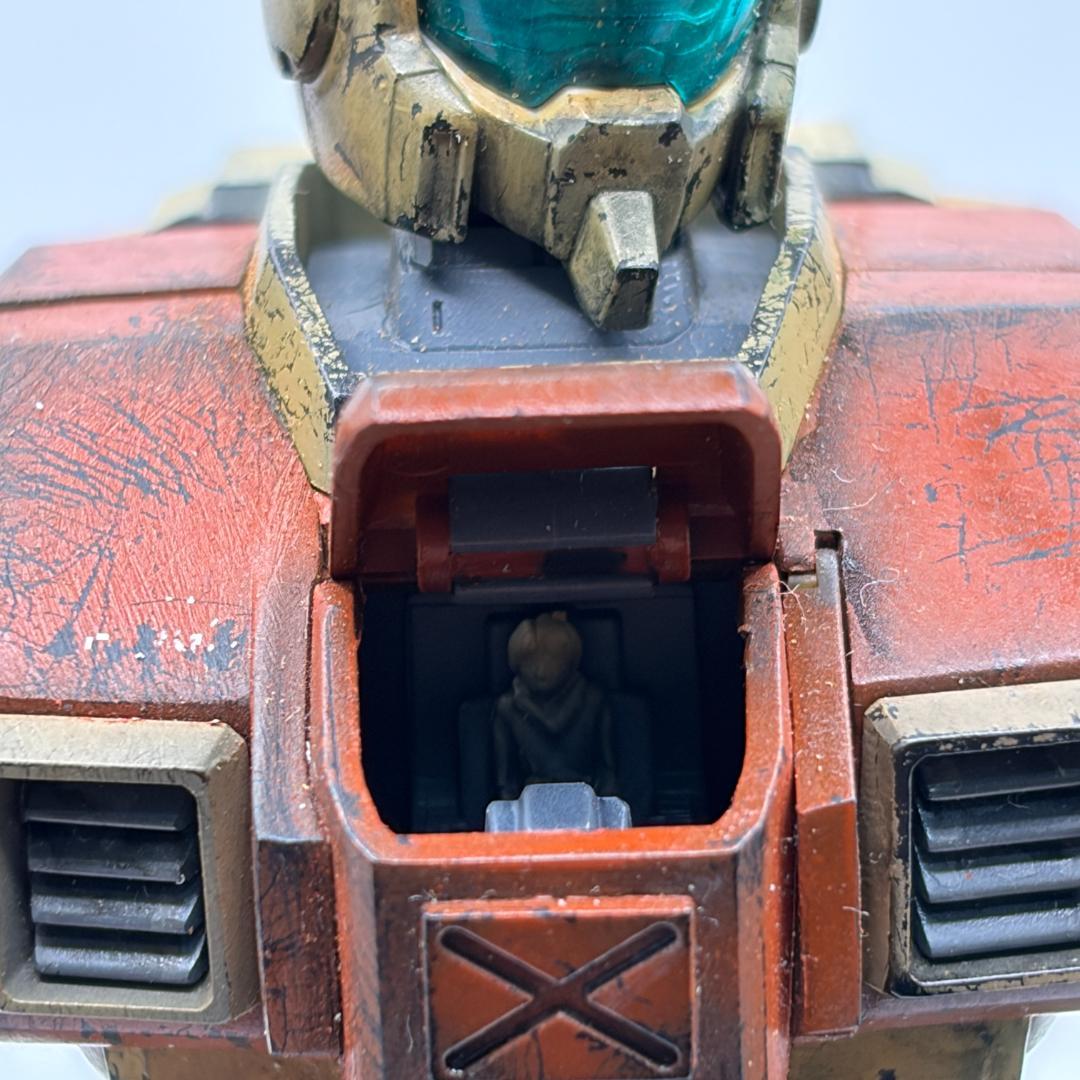 ガンプラ完成品　MG 1/100 陸戦型ジム 塗装済み ウェザリング加工