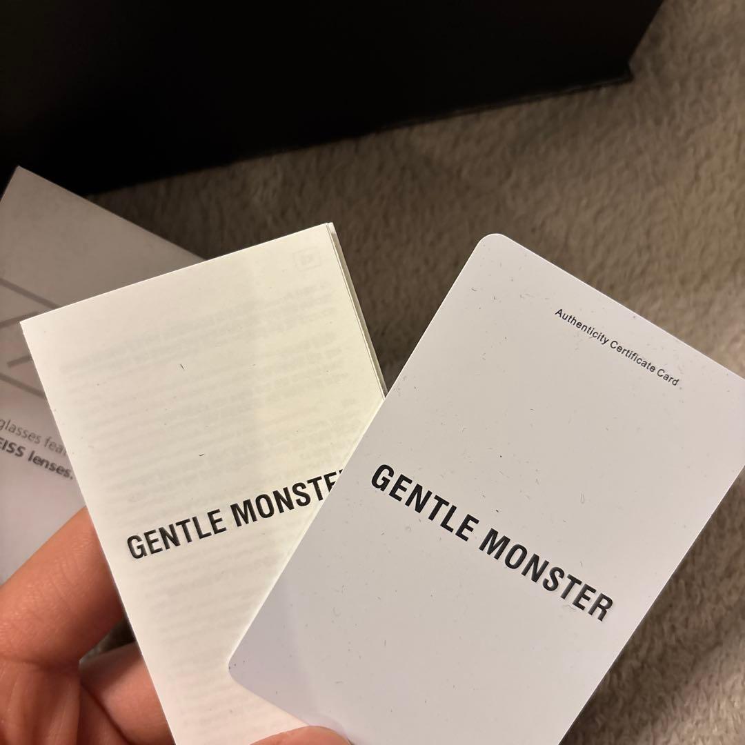 GENTLE MONSTER クリアグレー サングラス