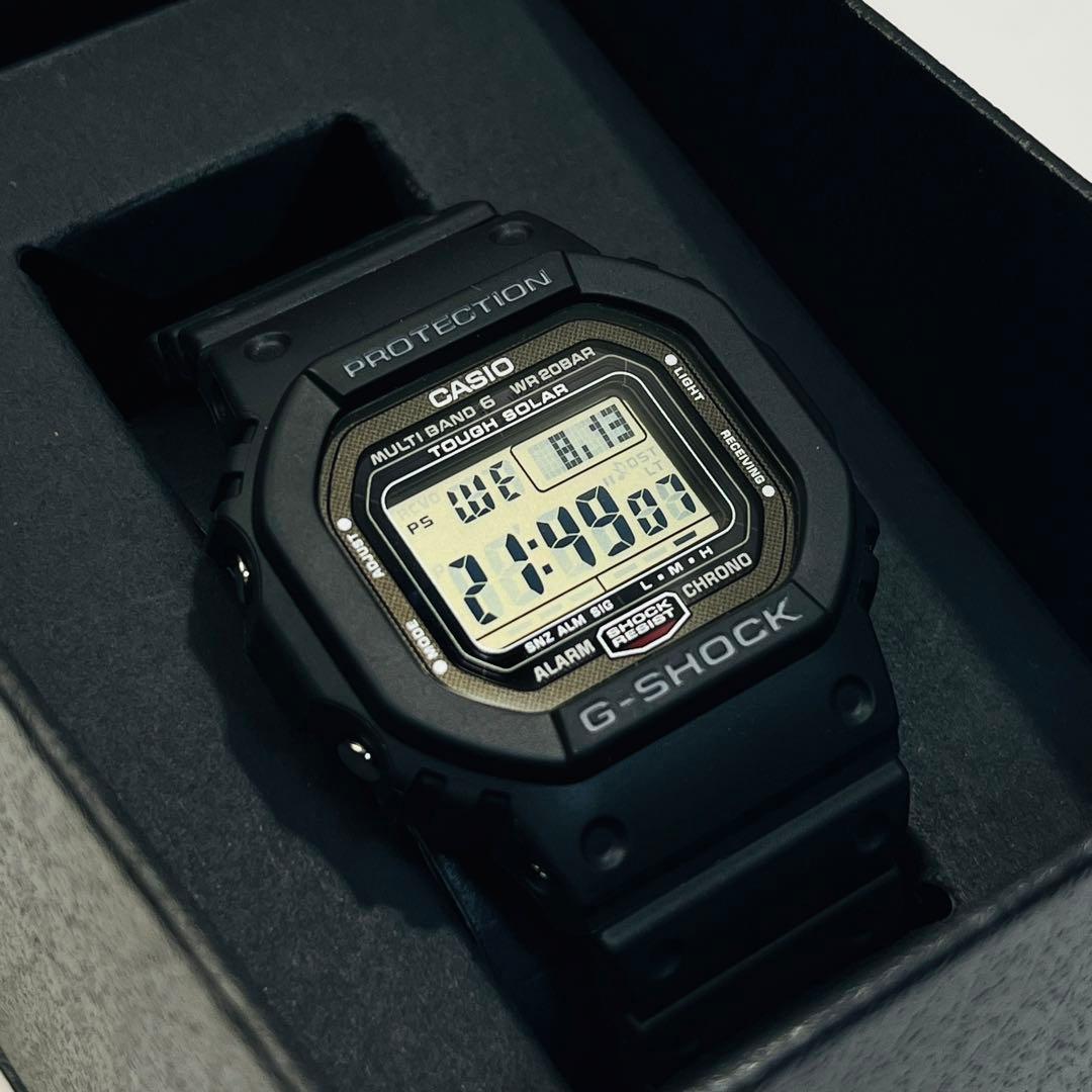 濃*男様 CASIO 腕時計 G-SHOCK GW-5000U-1JF 電波ソー