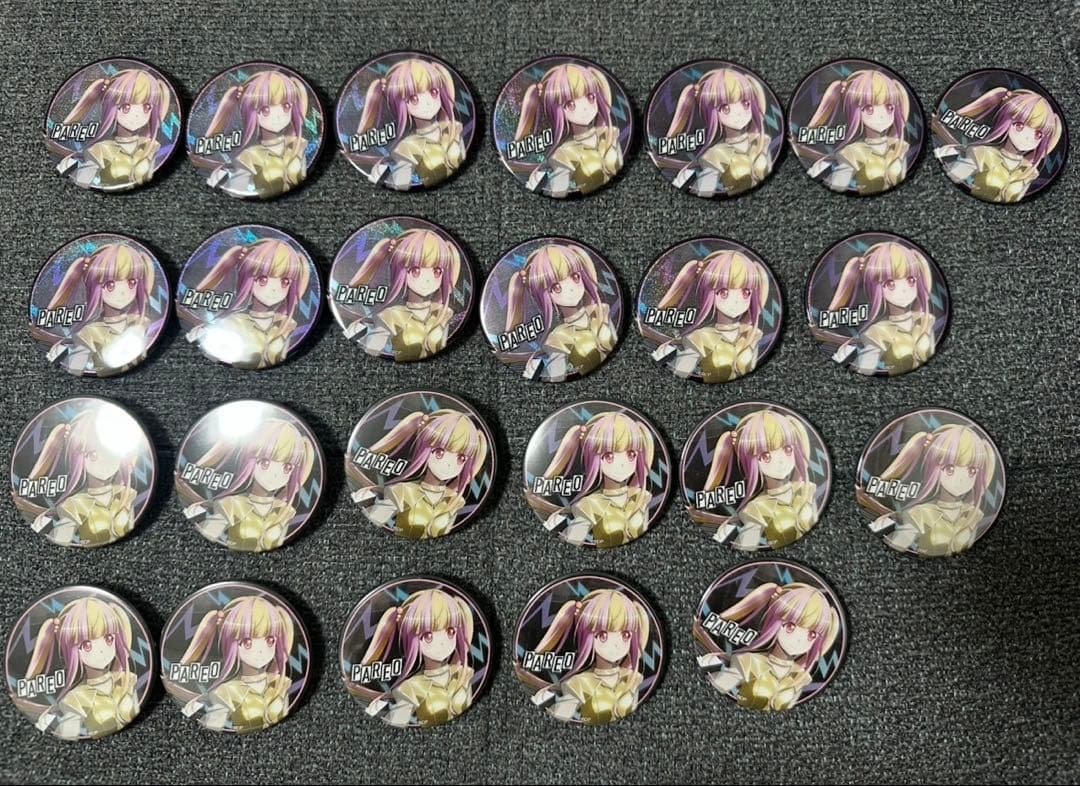 バンドリ ラウクレ 缶バッジ パレオ