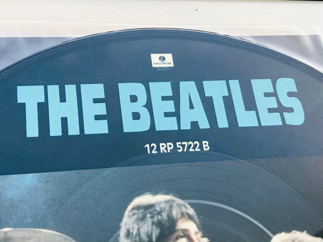 THE BEATLES ピクチャーレコード　UKオリジナル　台紙＋アウター付き！