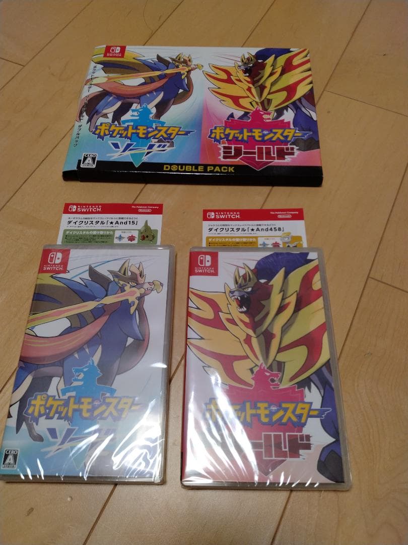 （新品未開封）ポケットモンスター ソード・シールド ダブルパック