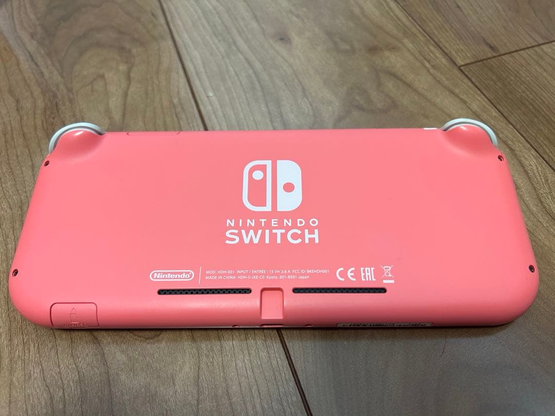 Nintendo Switch Light ピンクジャンク品