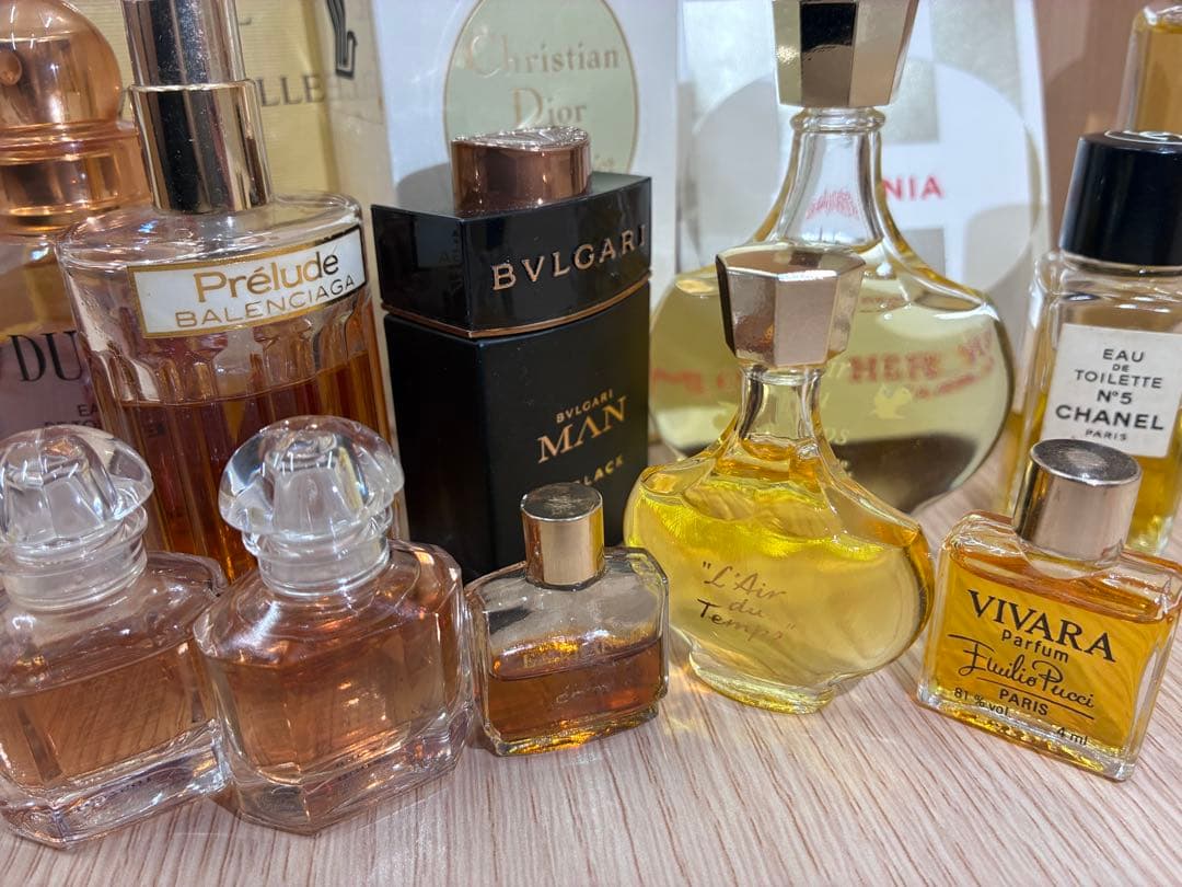 ▲ミニ香水　シャネル/ディオール/エルメス/ゲラン等…　計14点