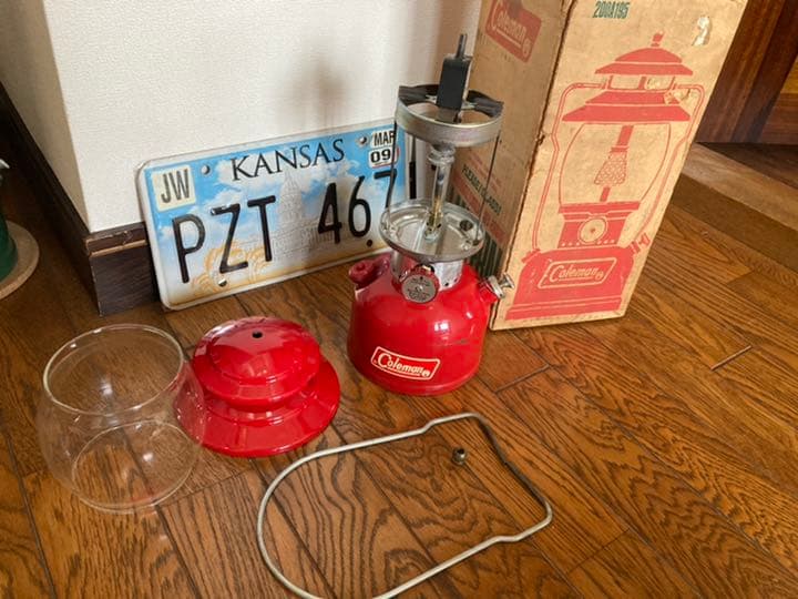 【整備済】 コールマン 200A パテペン パイレックス 1970年3月製