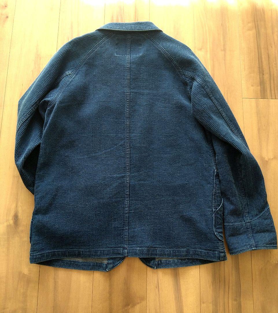 AOZORA BLUE HEAVEN 刺子 カバーオール ゴースローキャラバン