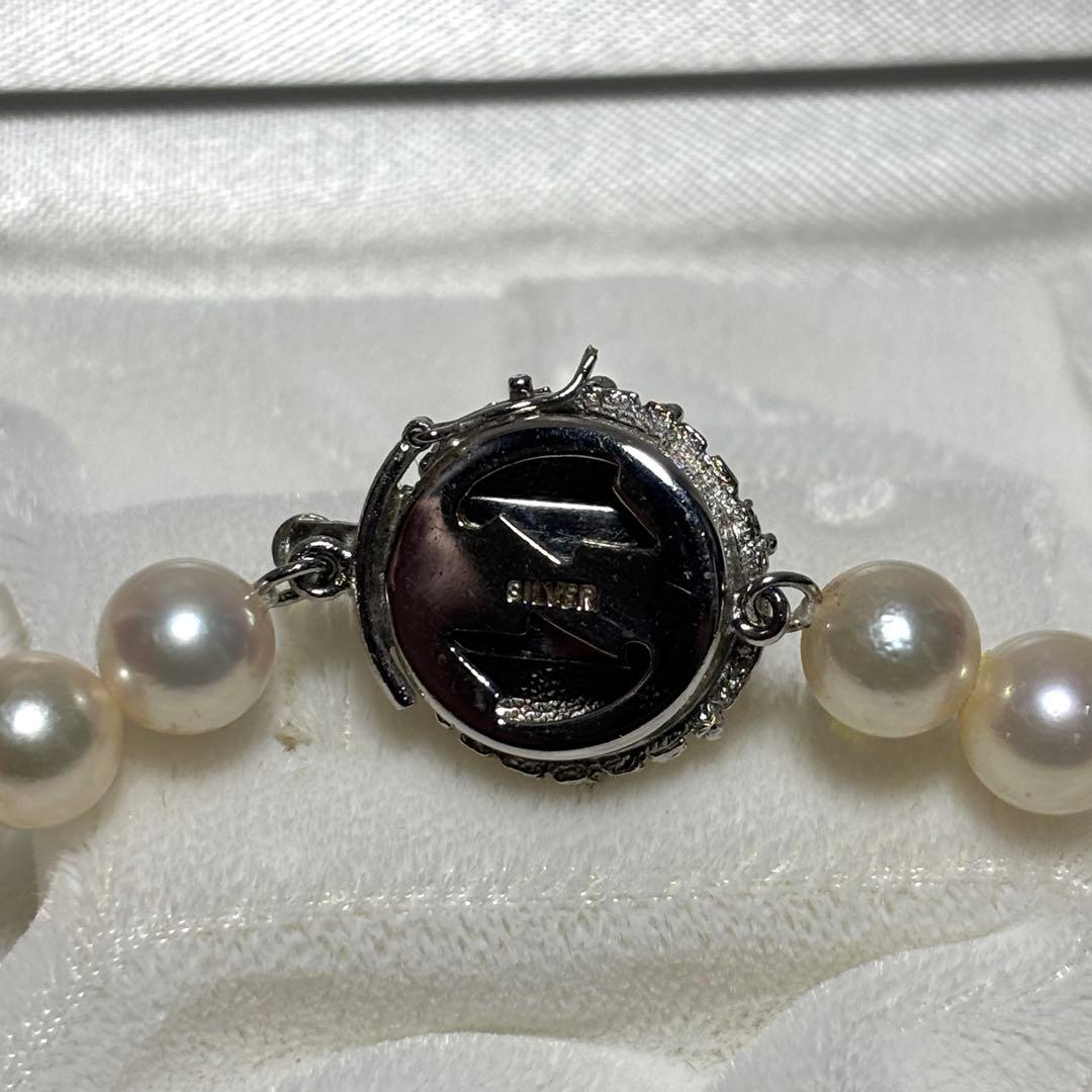 【テリ強】あこや真珠 7.0-7.5mm 42cm 33.1g アコヤ パール