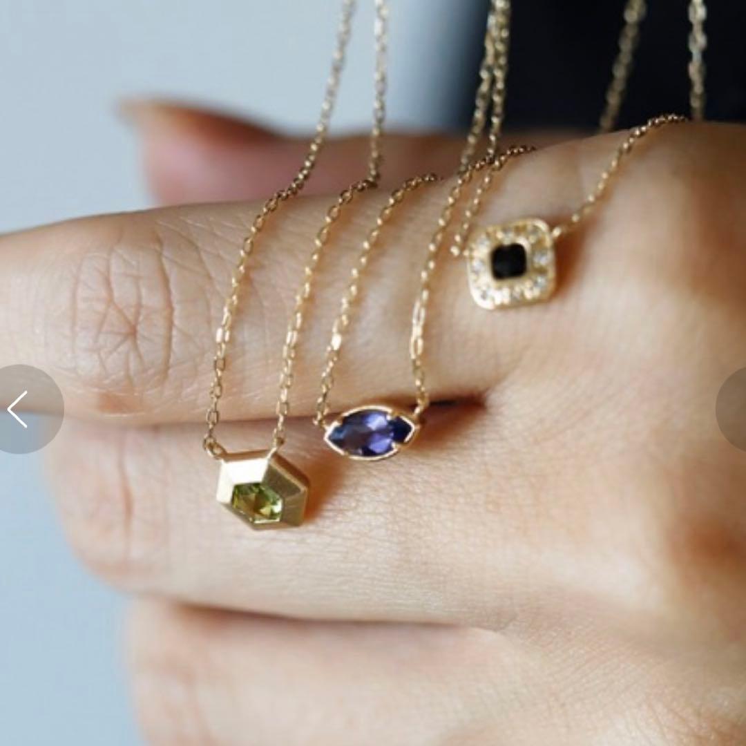 新品未使用　ネックレス　K10 siena sienarose シエナロゼ