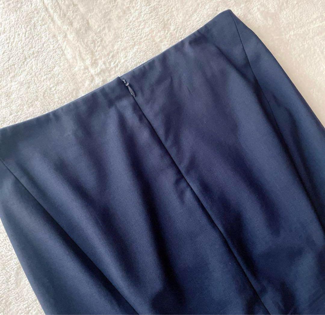 極美品　Theory TAILOR 紺 現行タグ スカートスーツセットアップ 0