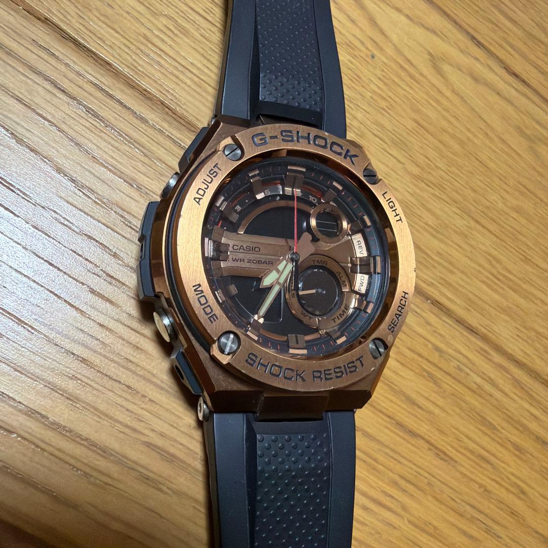 と*も様 G SHOCK ネイビー ゴールド