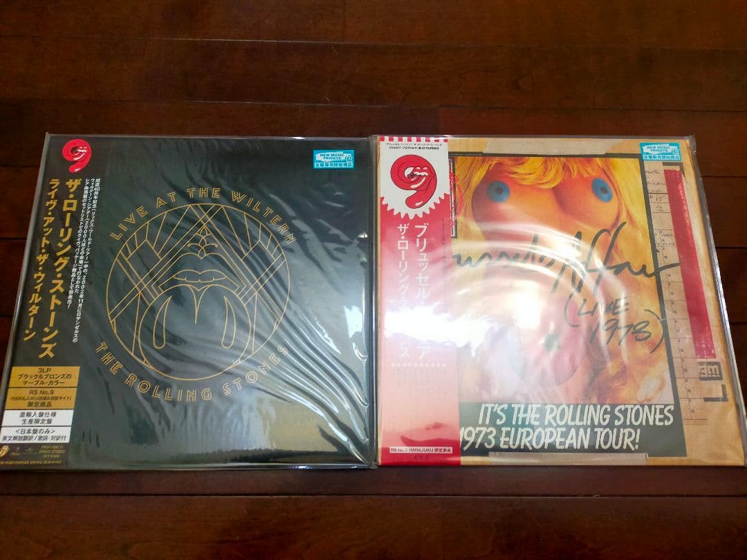 2*0様 The Rolling Stones ライヴ2タイトルセット レコード
