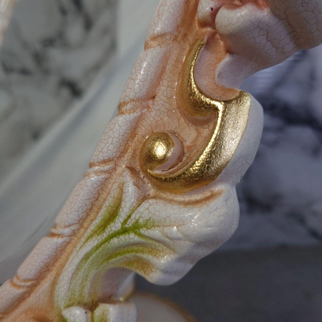 ロココ調 化粧鏡 メイクアップミラー　猫脚 家具 お姫様 ローラアシュレイ