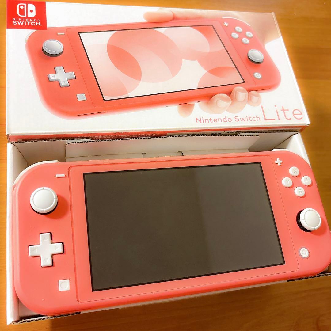 Nintendo Switch lite コーラル 初期化&動作確認済