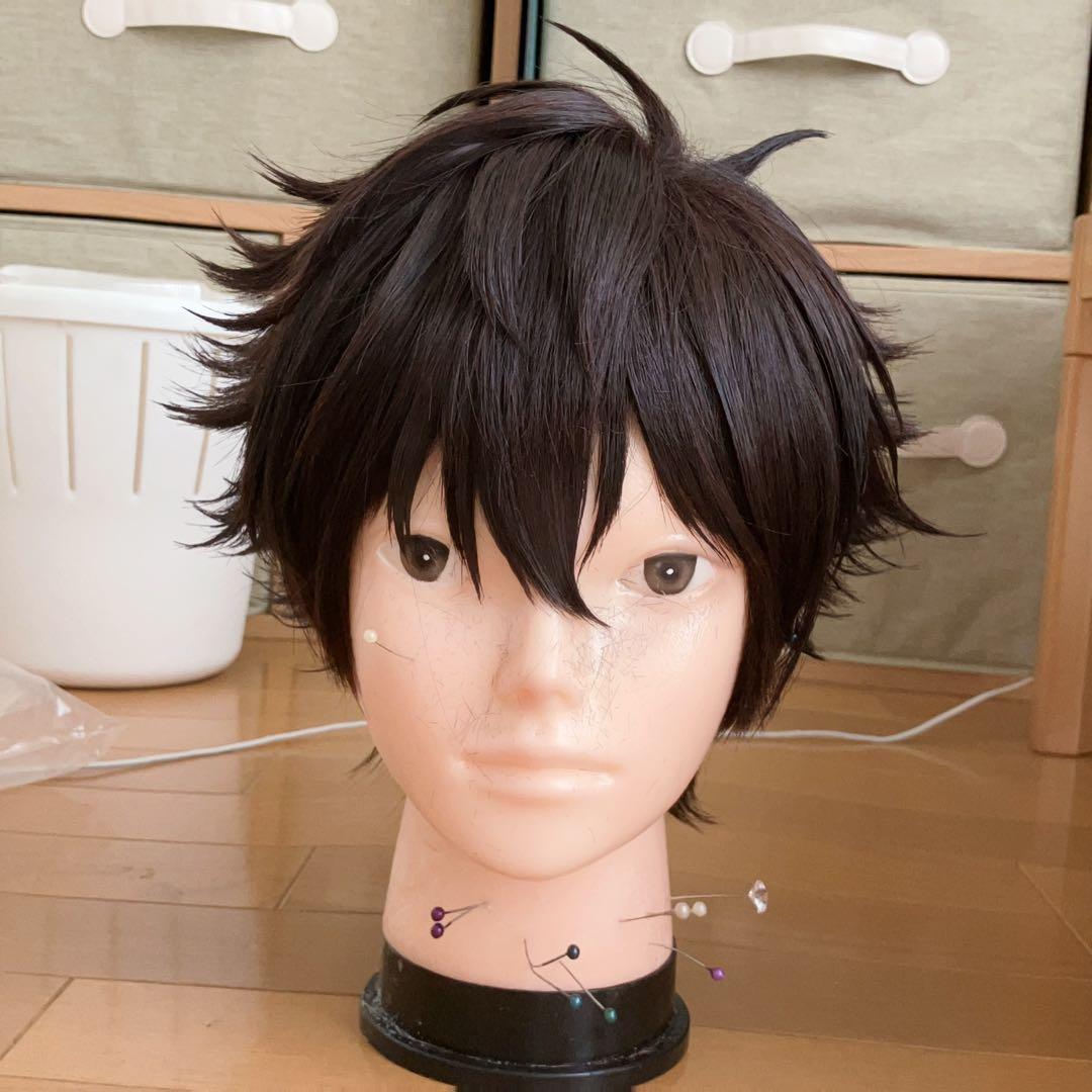 ハイキュー　完成ウィッグ　コスプレ　セット済み　及川徹