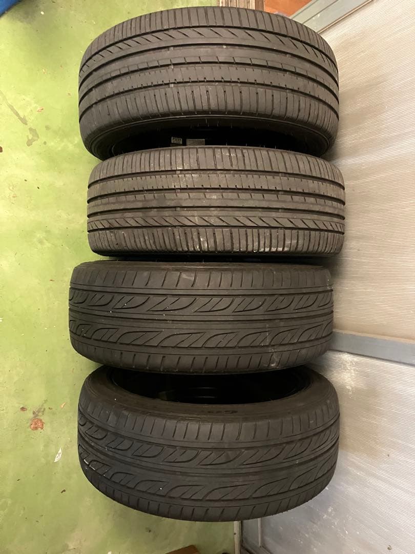 タイヤ　ホイール4本セット 215−45−17 100ピッチ