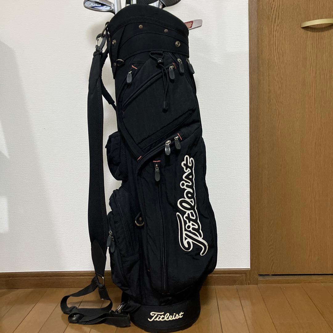 Titleist ブラック キャディバッグ