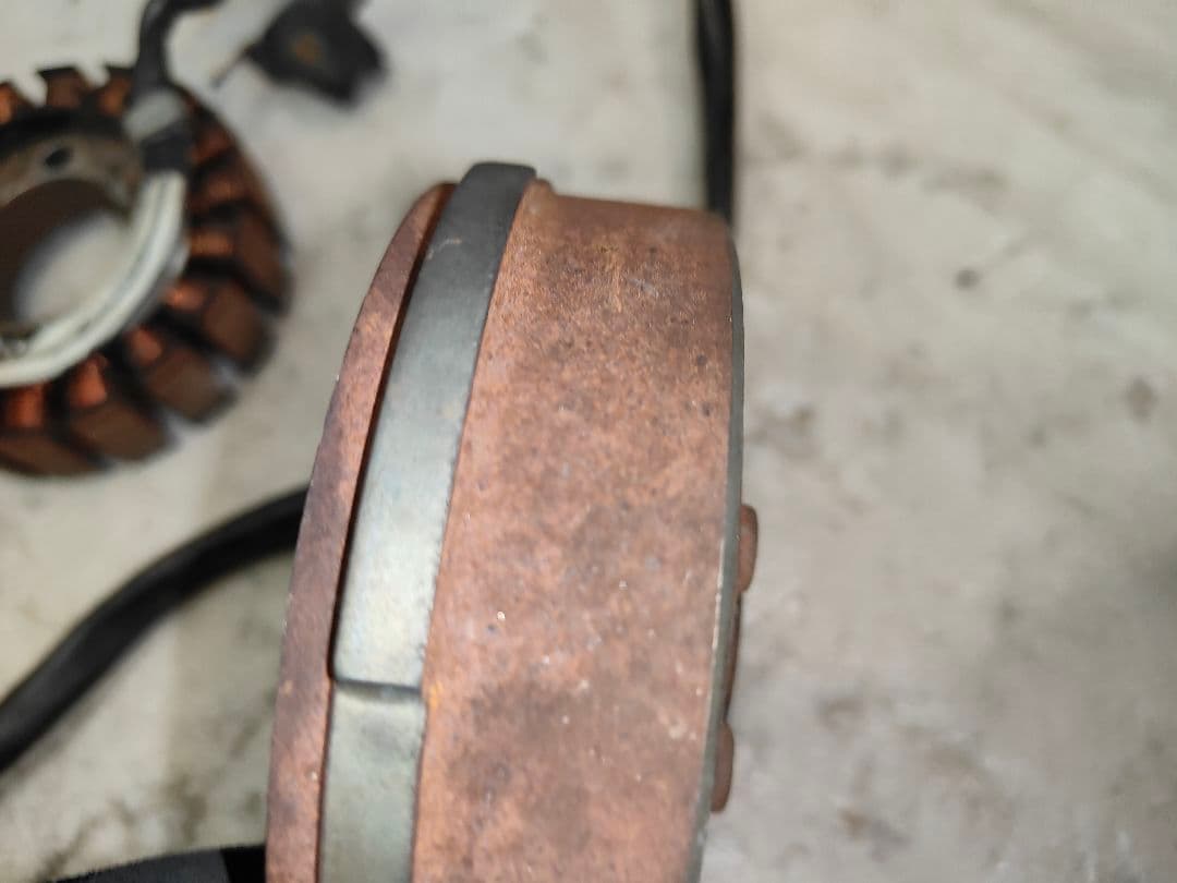 SE12J シグナスX 純正ローター改 軽量加工済み ジェネレーター付き