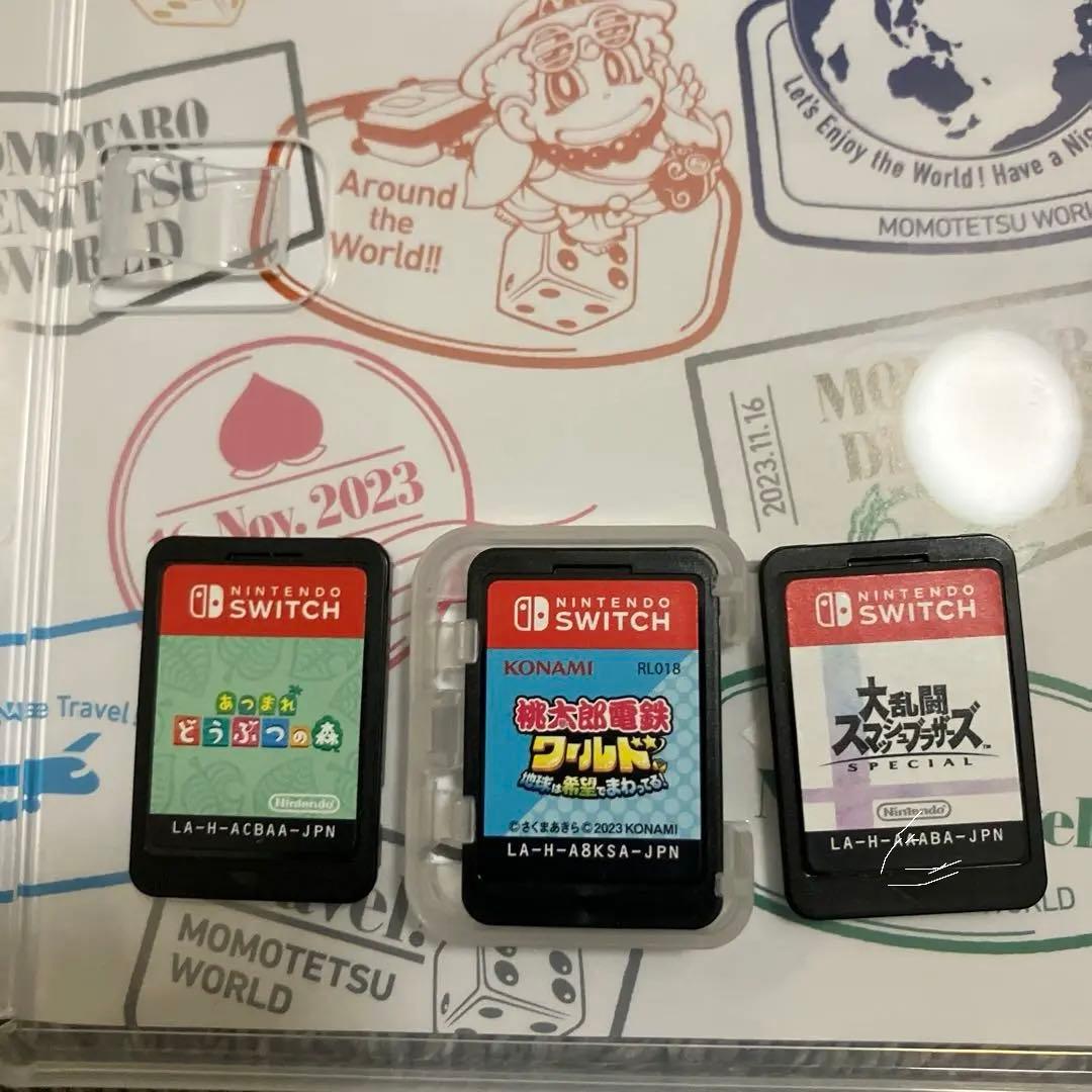 桃太郎電鉄ワールド　スマブラ　あつまれどうぶつの森