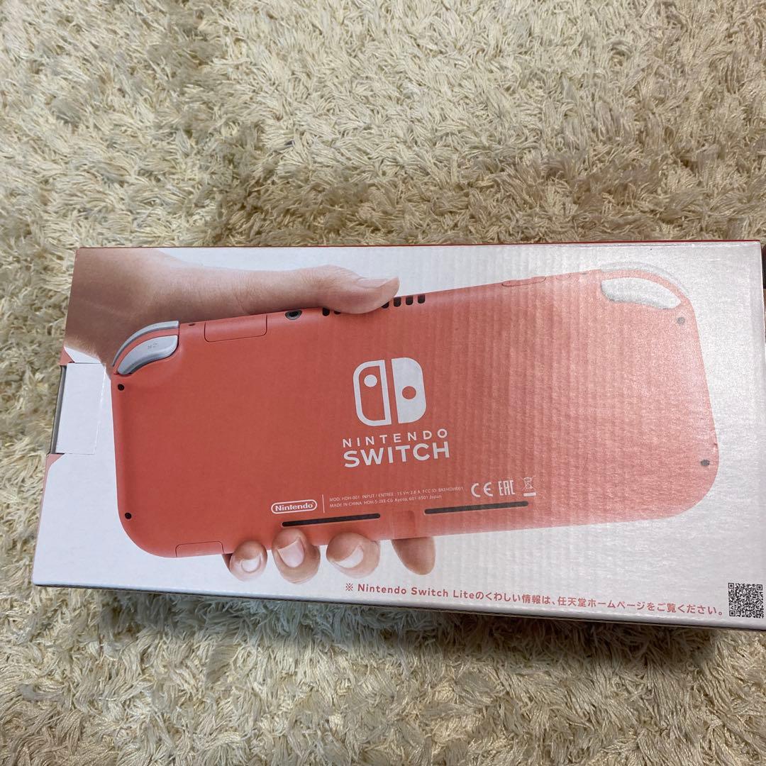 Nintendo Switch lite コーラル　ピンク　スイッチライト