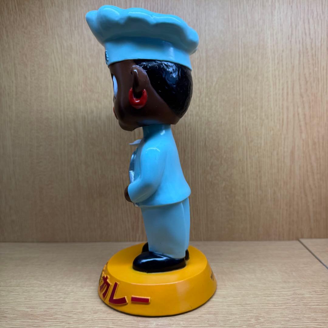 【オリエンタル坊や 中】首振り人形 カラーver.ライトブルー 箱付き