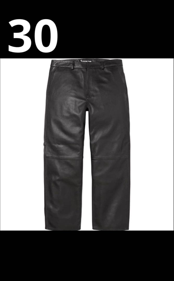 パンツ Supreme Leather Trouser