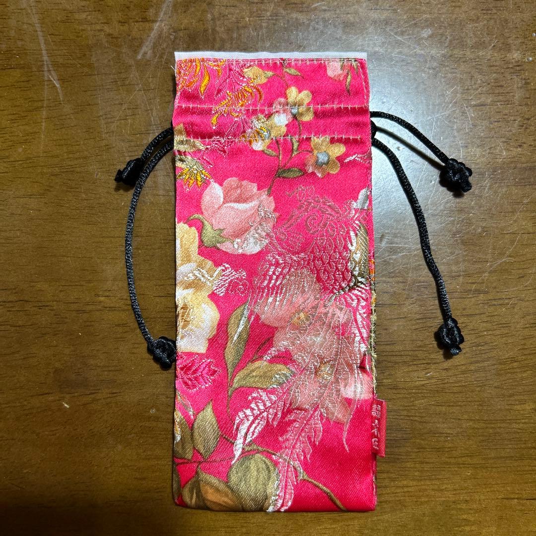 彫刻入りつげ櫛 化粧箱付き