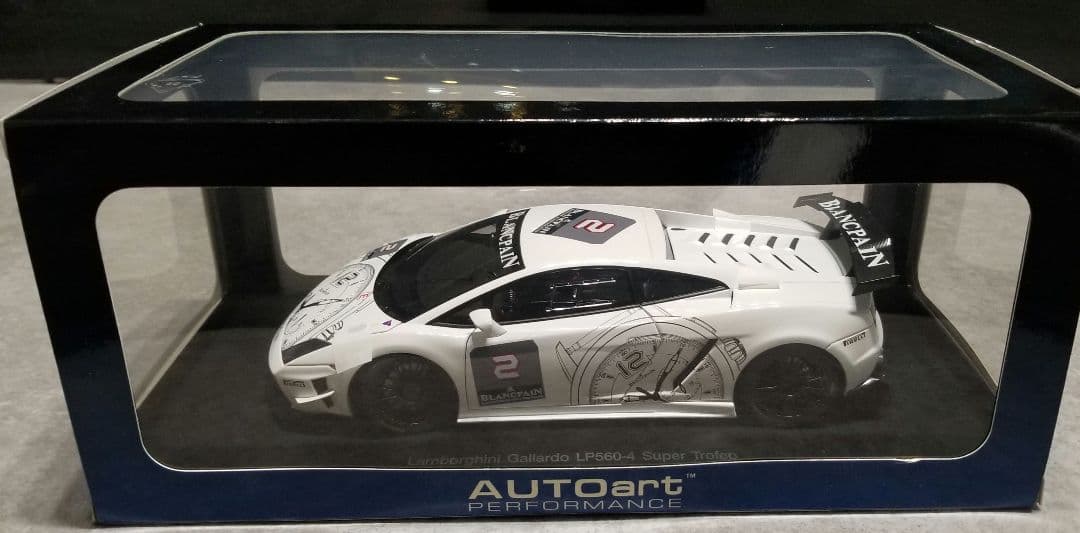 【美品】1/18 オートアート　ランボルギーニ　ガヤルド　BLANCPAIN