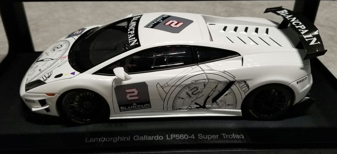 【美品】1/18 オートアート　ランボルギーニ　ガヤルド　BLANCPAIN