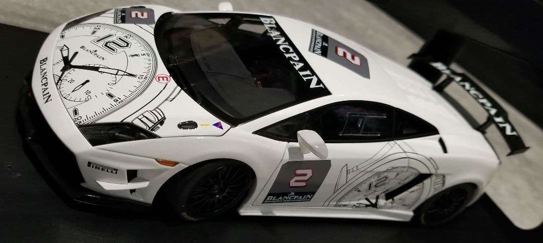 【美品】1/18 オートアート　ランボルギーニ　ガヤルド　BLANCPAIN