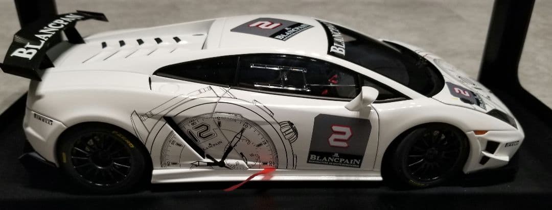 【美品】1/18 オートアート　ランボルギーニ　ガヤルド　BLANCPAIN