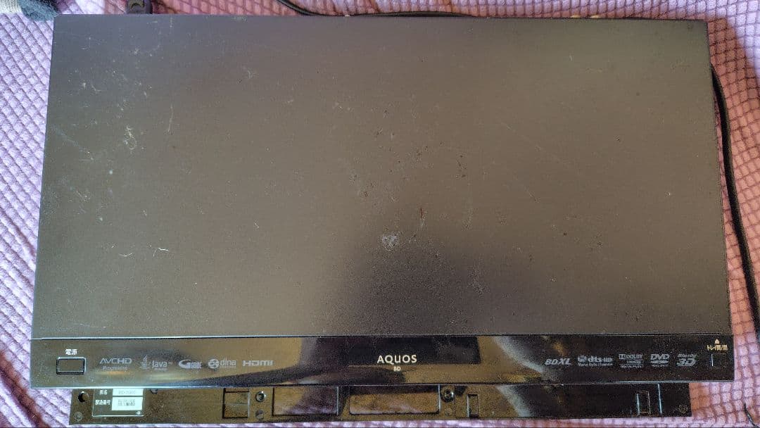 SHARP AQUOS HDD&BD レコーダー